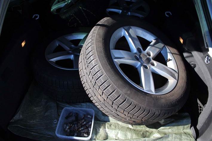 Hvid Audi A4 fra 2015