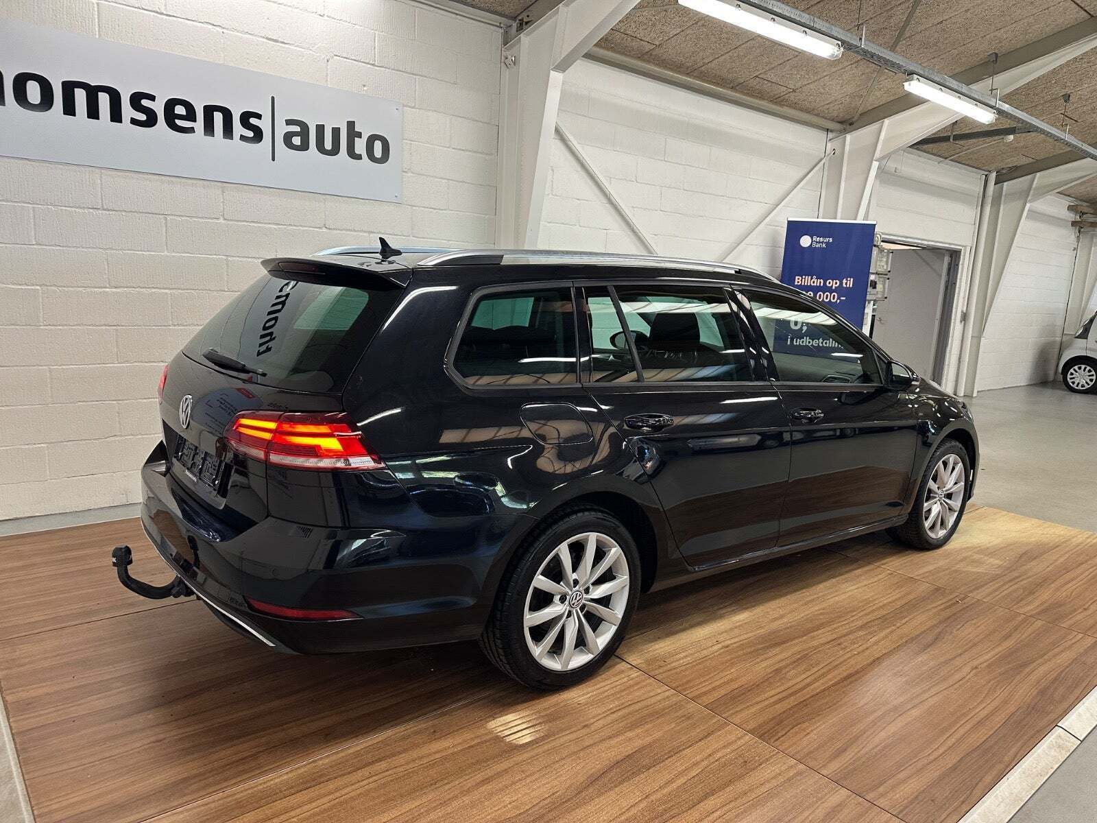 Sort VW Golf VII fra 2018