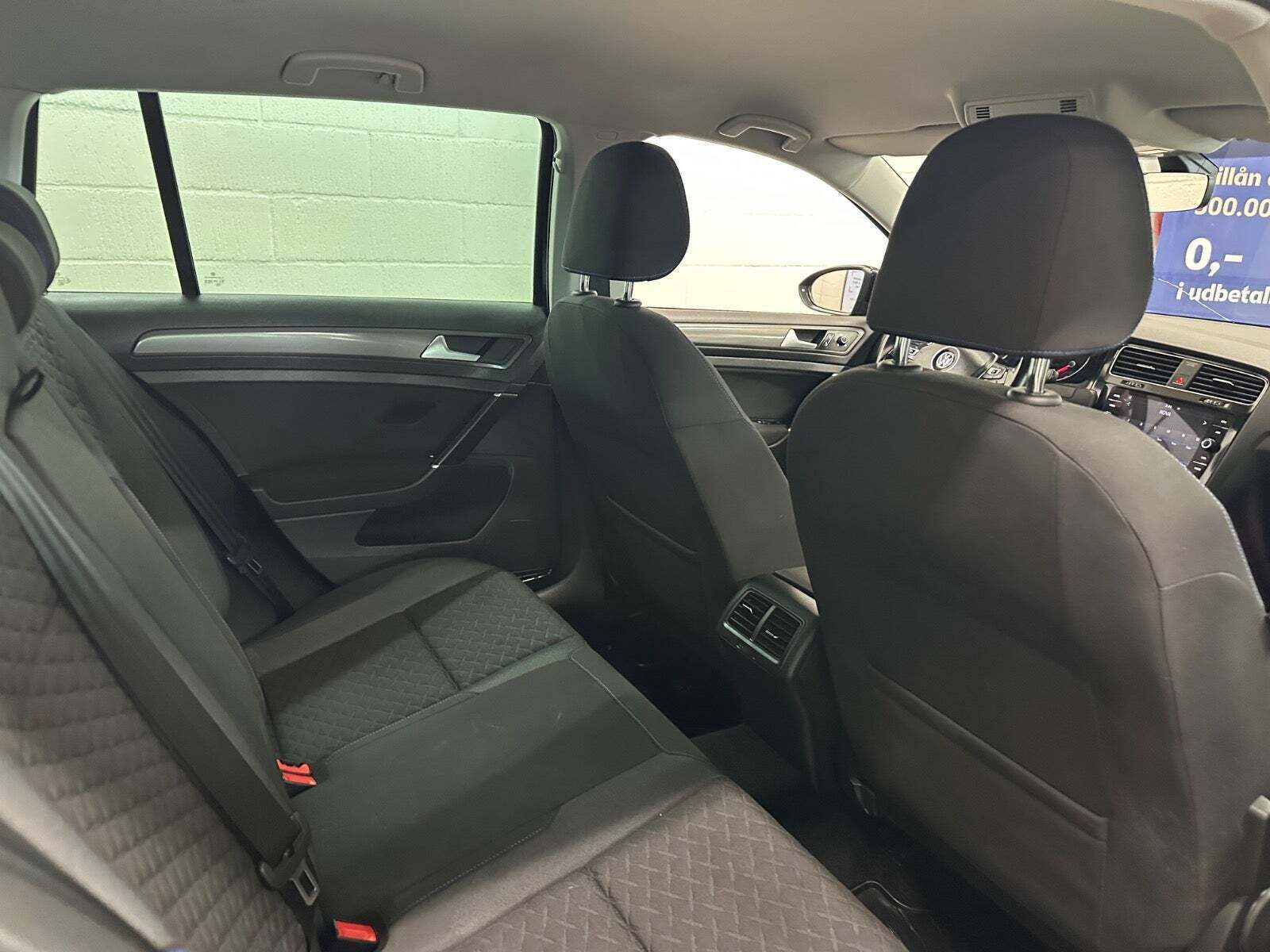 Sort VW Golf VII fra 2018