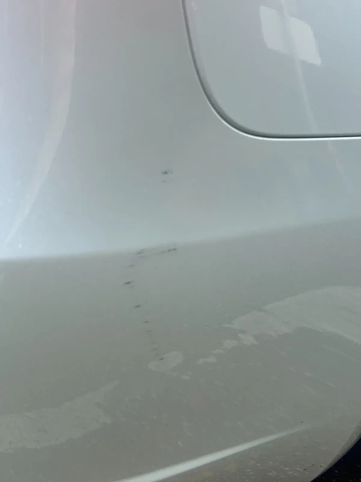 Hvid Tesla Model 3 fra 2024