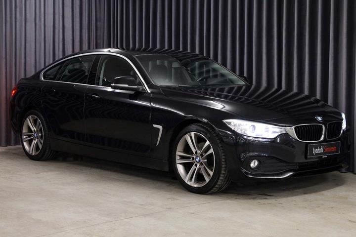 Sort BMW 420d fra 2017