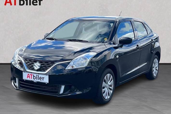 Sort Suzuki Baleno fra 2020 set udefra