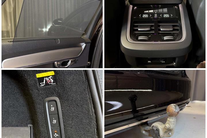 Sort Volvo V90 fra 2017
