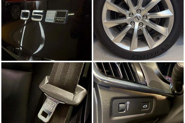Sort Volvo V90 fra 2017