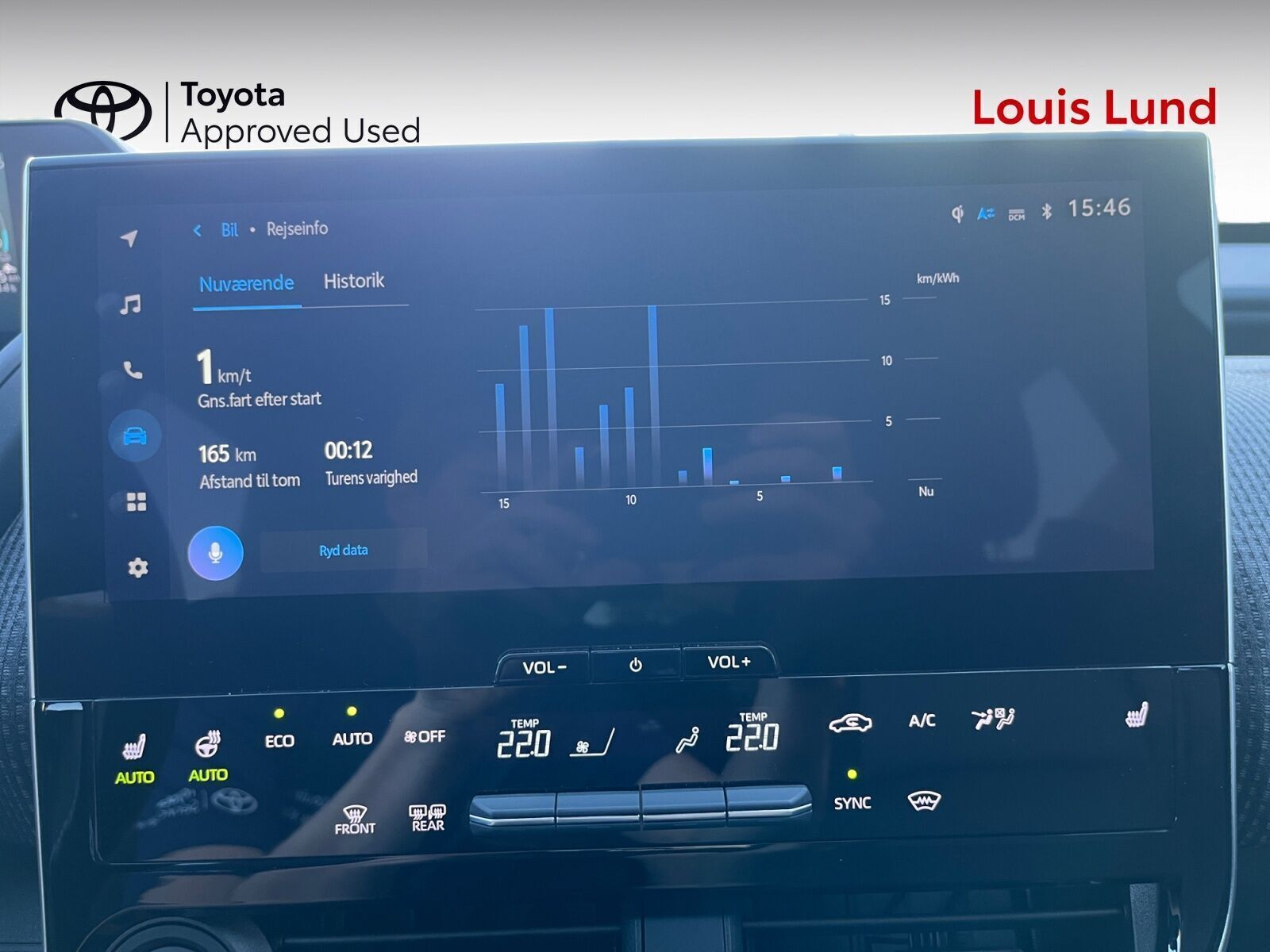 Sort Toyota BZ4X fra 2025