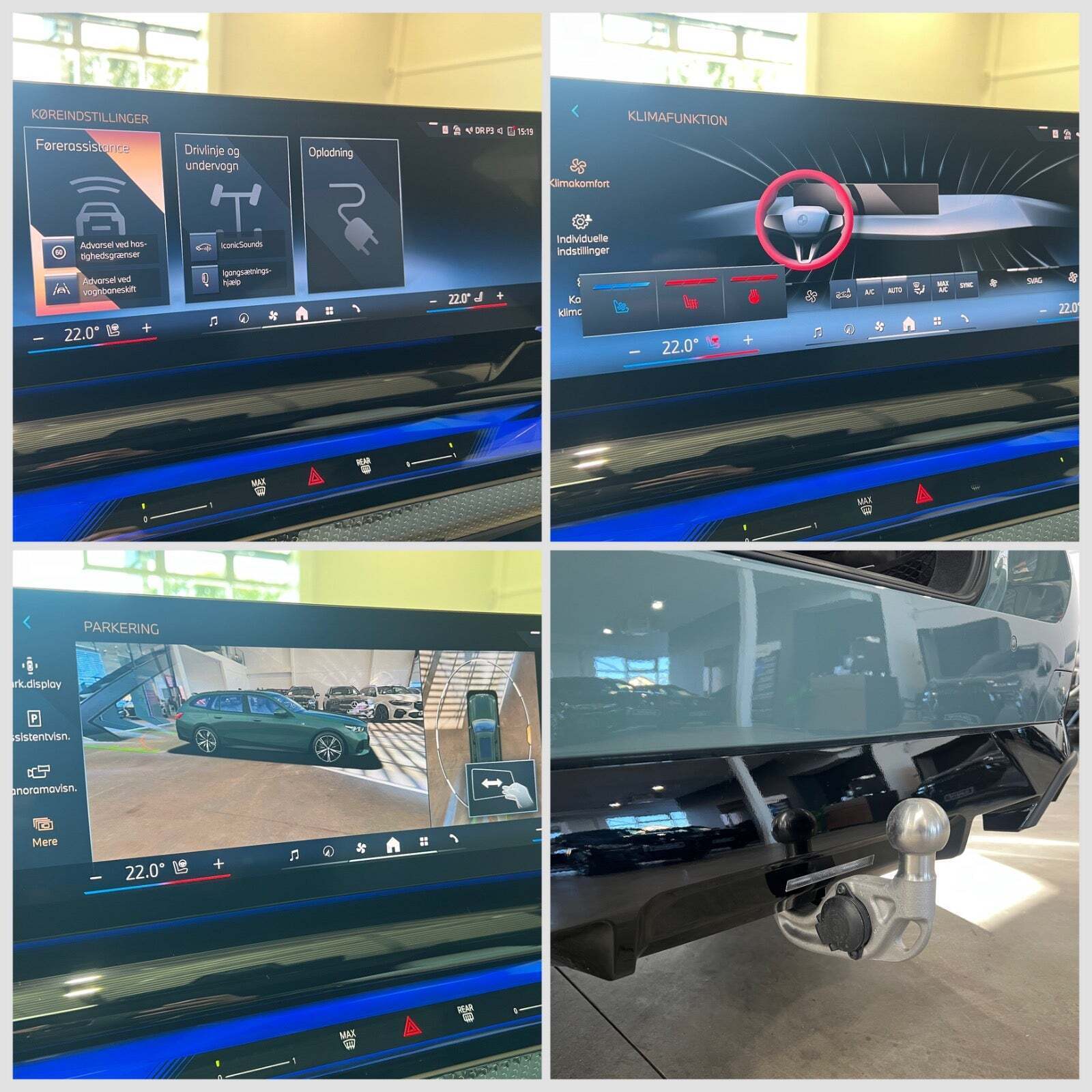 Grøn BMW i5 fra 2024