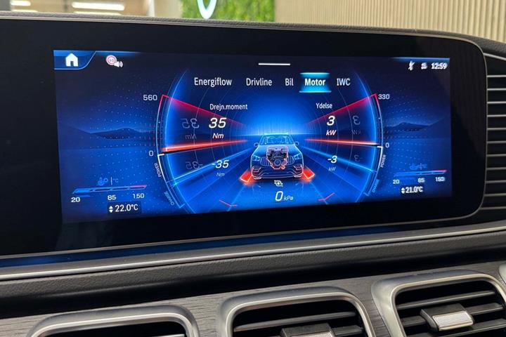 Sort Mercedes GLE53 fra 2025