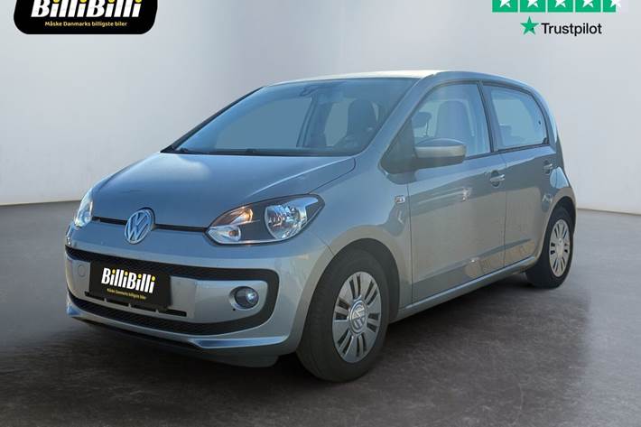 Hvid VW UP! fra 2015 set udefra
