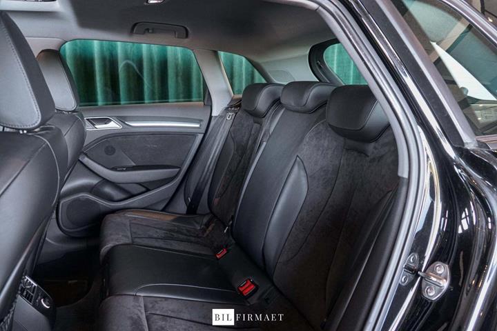 Sort Audi A3 fra 2016