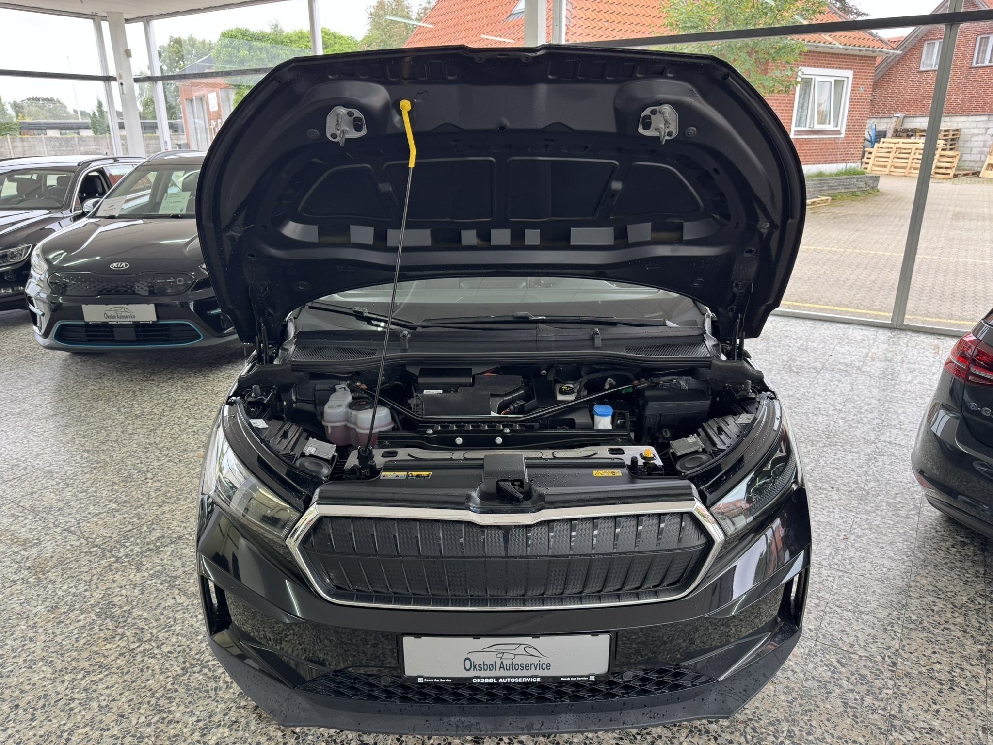 Sort Skoda Enyaq iV fra 2022