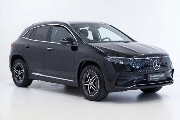 Sort Mercedes EQA250+ fra 2025
