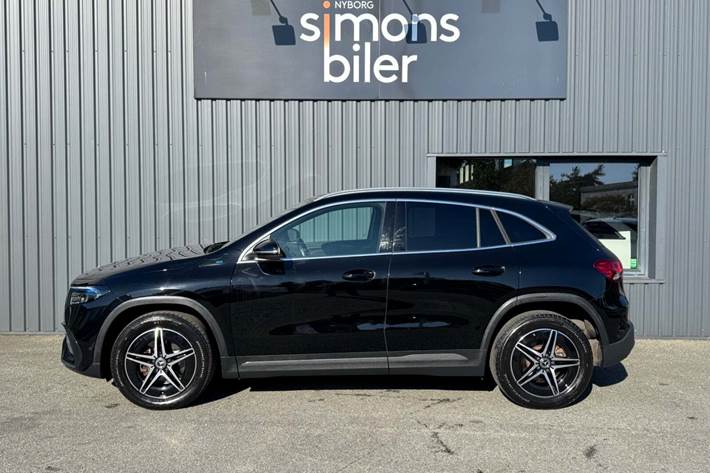 Sort Mercedes EQA250 fra 2021
