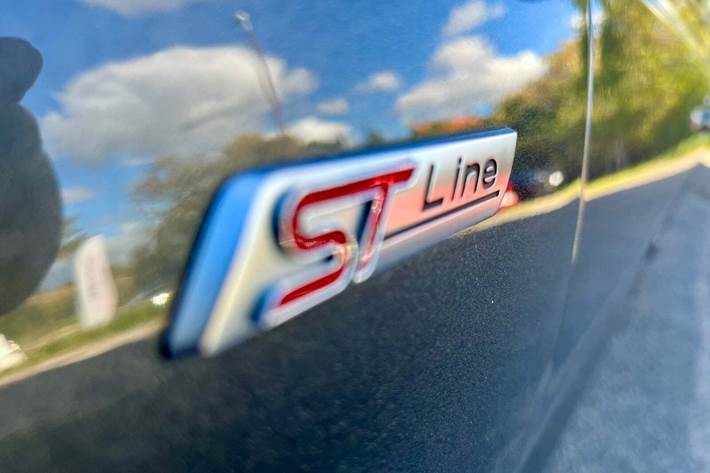 Grå Ford Focus fra 2019