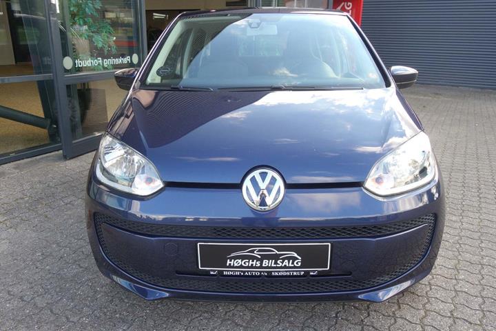 Blå VW UP! fra 2014