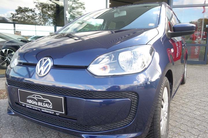 Blå VW UP! fra 2014