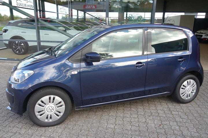 Blå VW UP! fra 2014