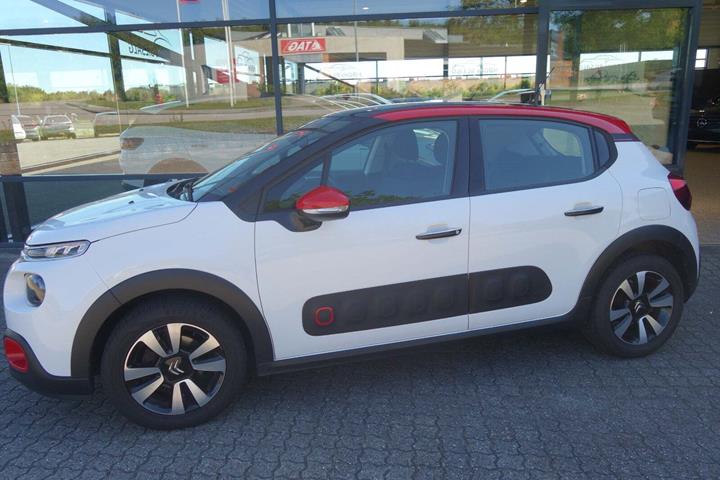 Hvid Citroën C3 fra 2018