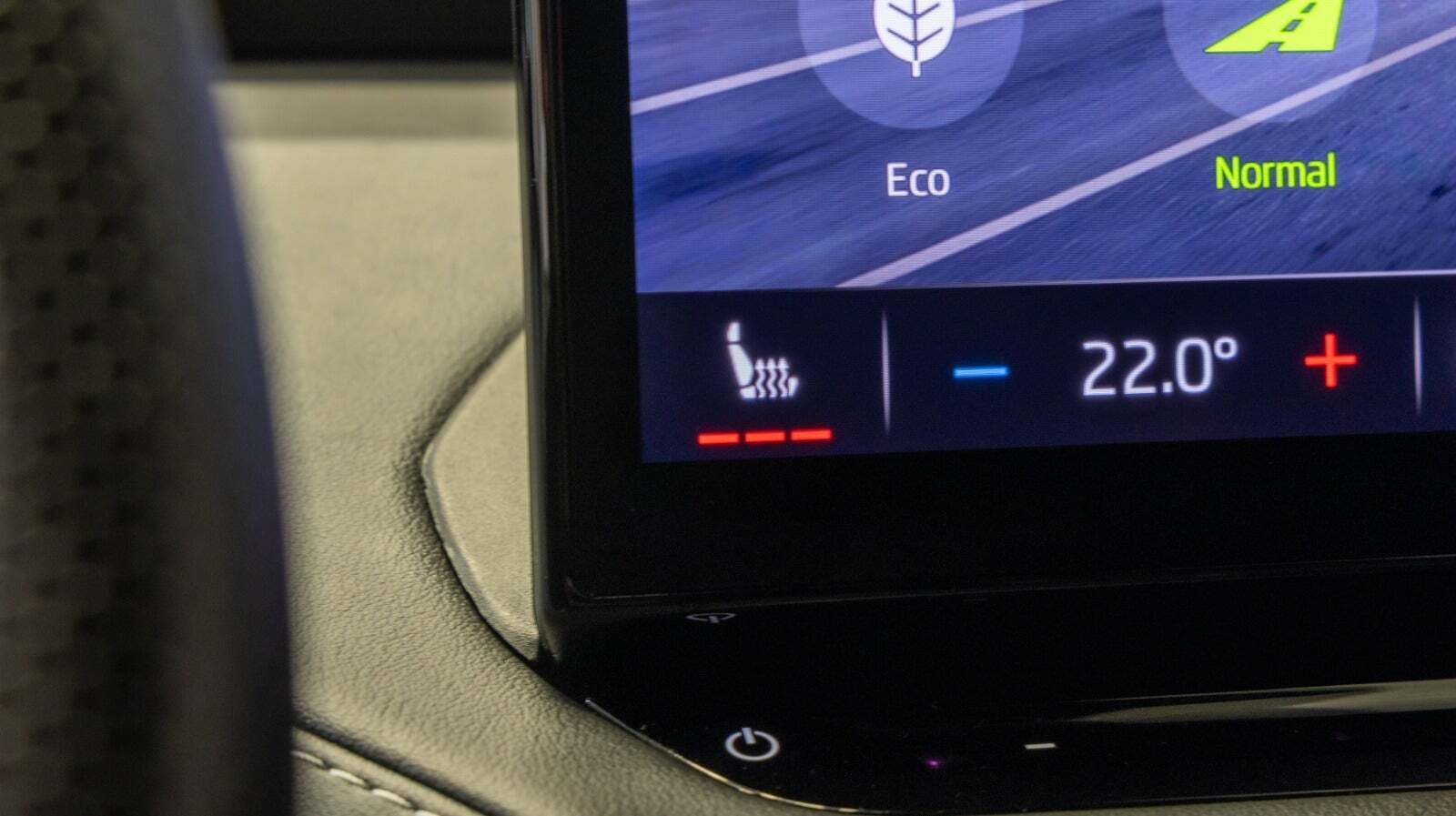 Grå Skoda Enyaq fra 2021