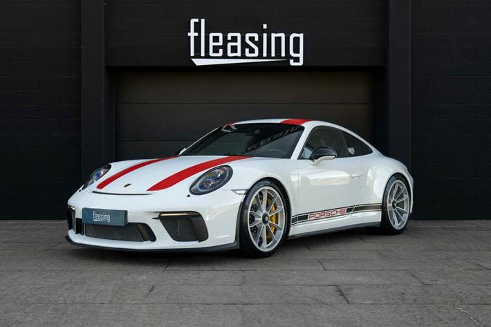 Hvid Porsche 911 GT3 fra 2018