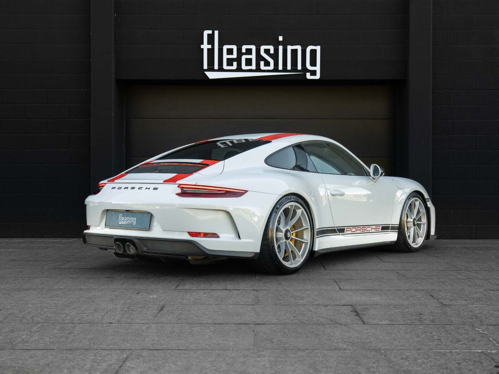 Hvid Porsche 911 GT3 fra 2018