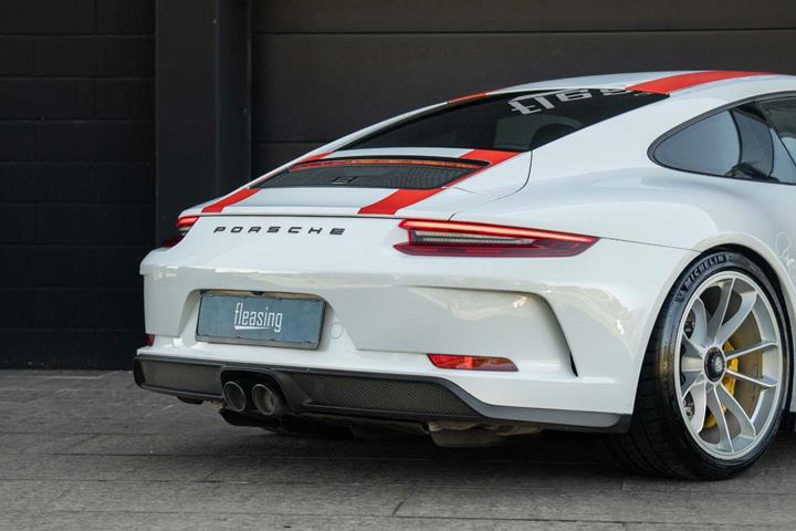 Hvid Porsche 911 GT3 fra 2018