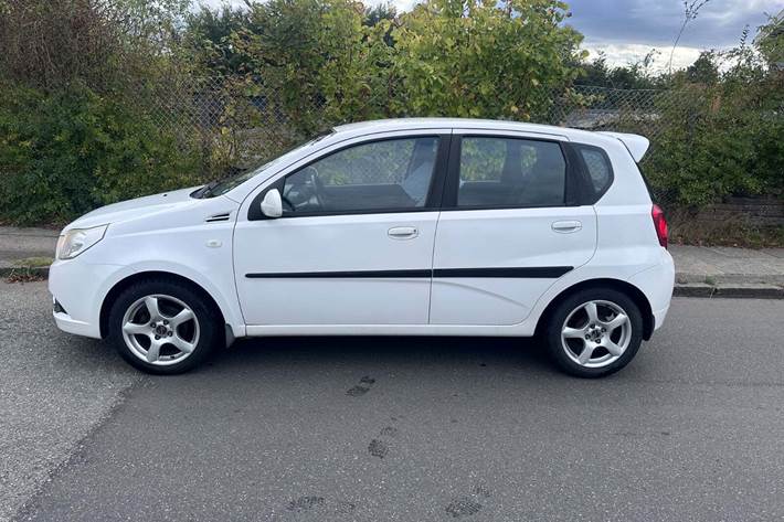 Grøn Chevrolet Aveo fra 2009