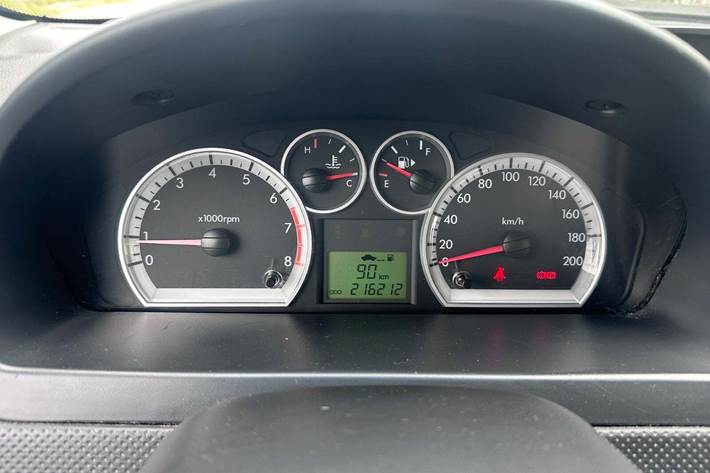 Grøn Chevrolet Aveo fra 2009