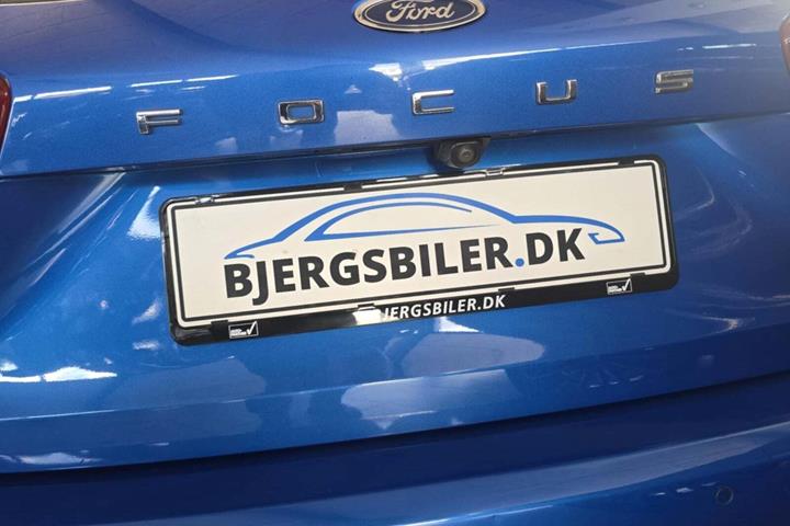 Blå Ford Focus fra 2020