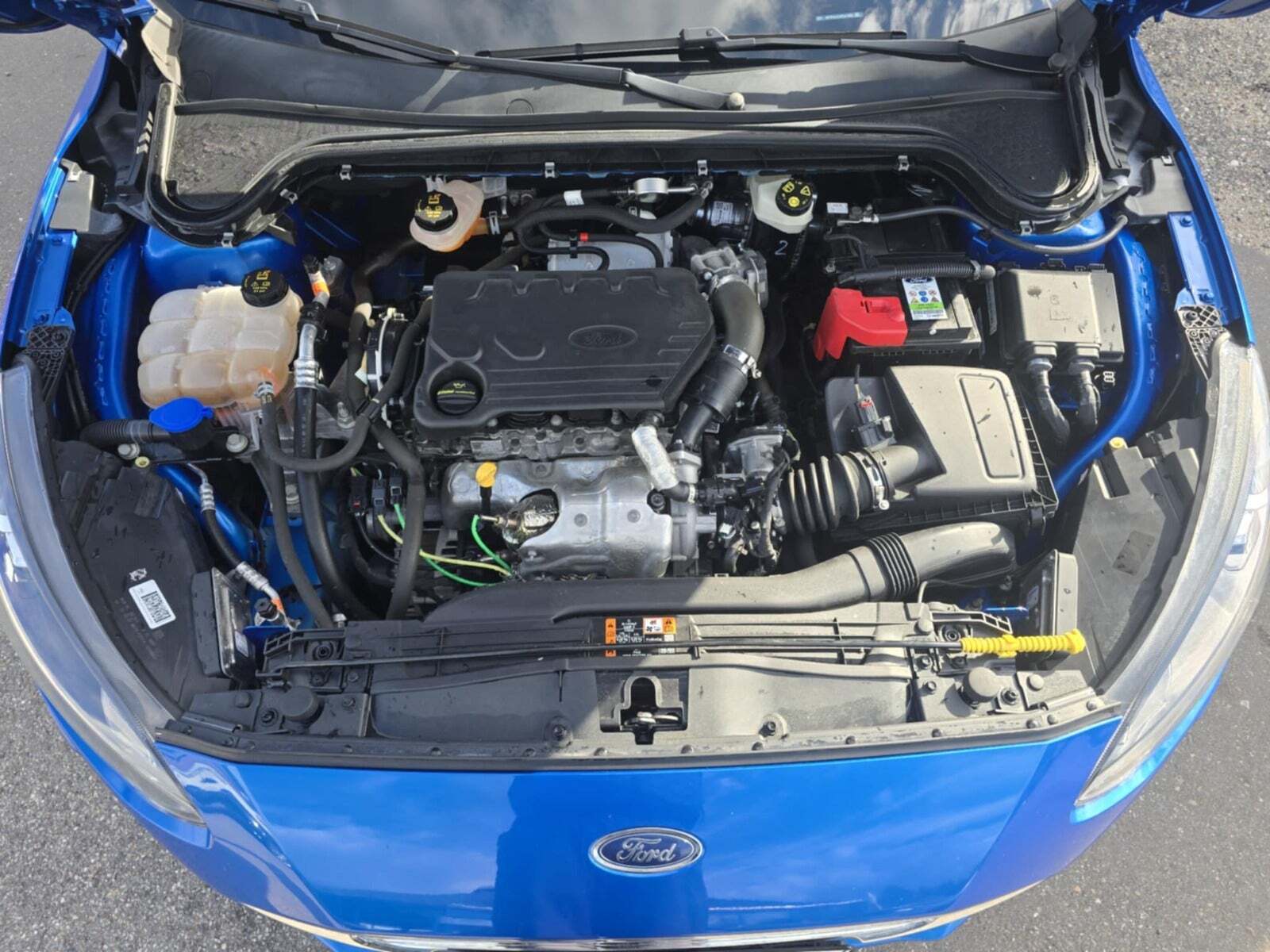 Blå Ford Focus fra 2020