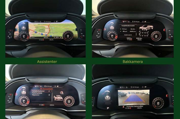 Grå Audi R8 fra 2022