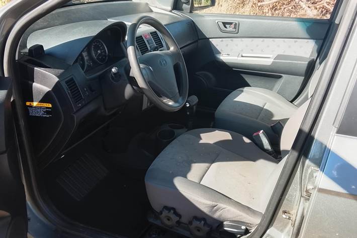 Grå Hyundai Getz fra 2004