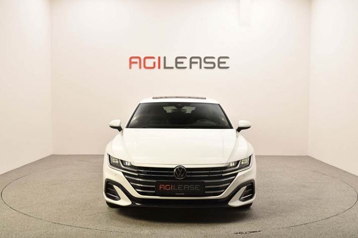 Hvid VW Arteon fra 2022