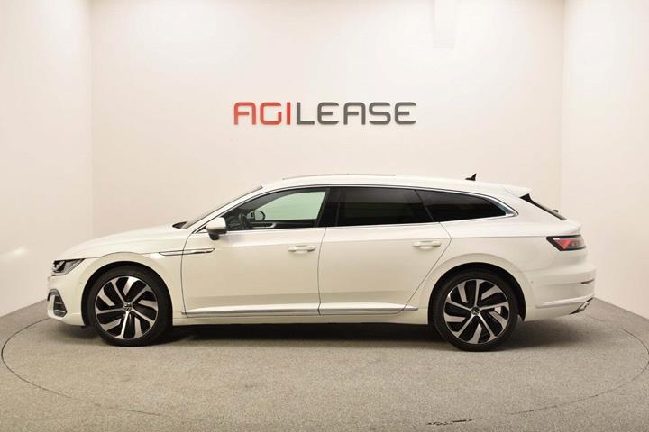 Hvid VW Arteon fra 2022