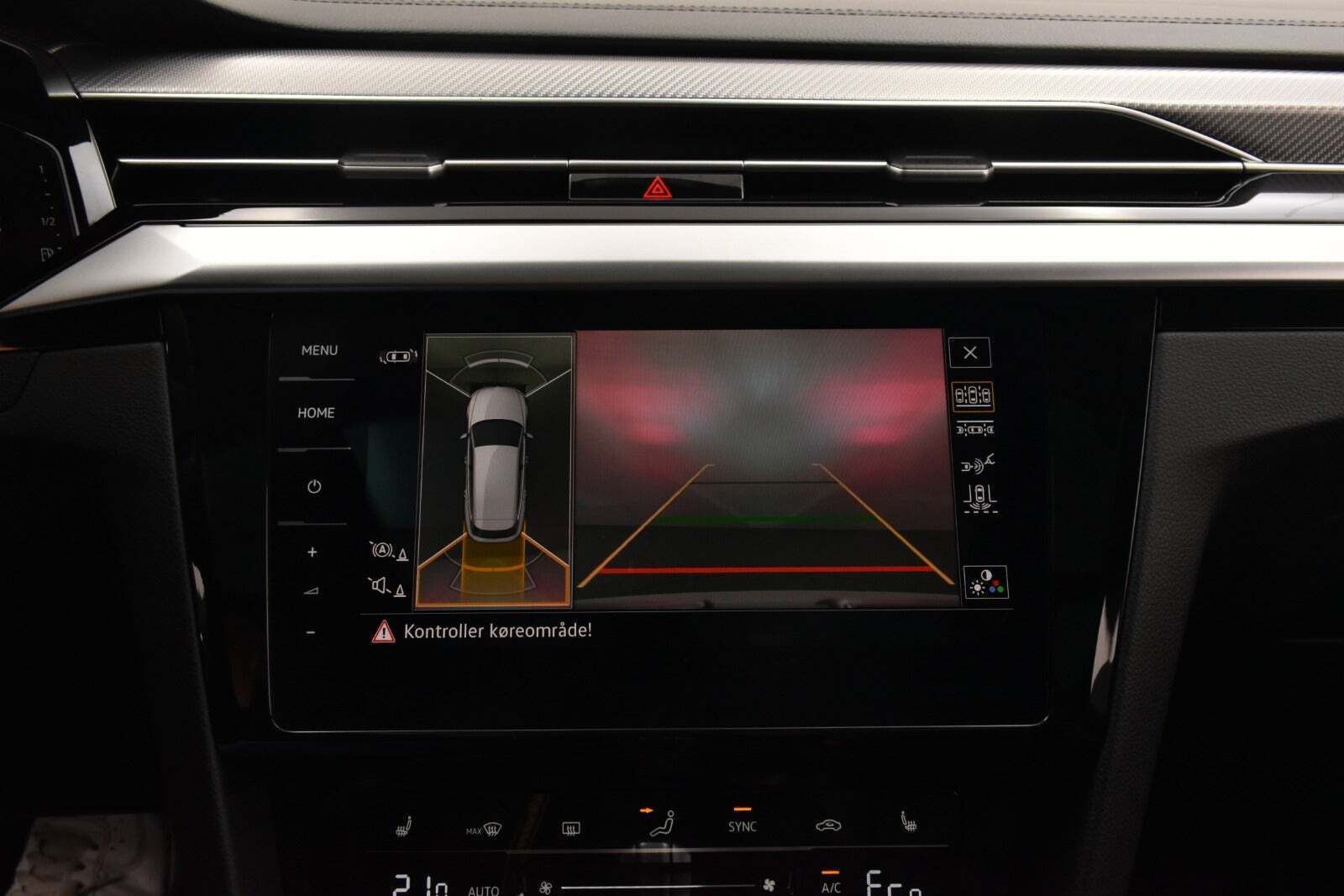 Hvid VW Arteon fra 2022