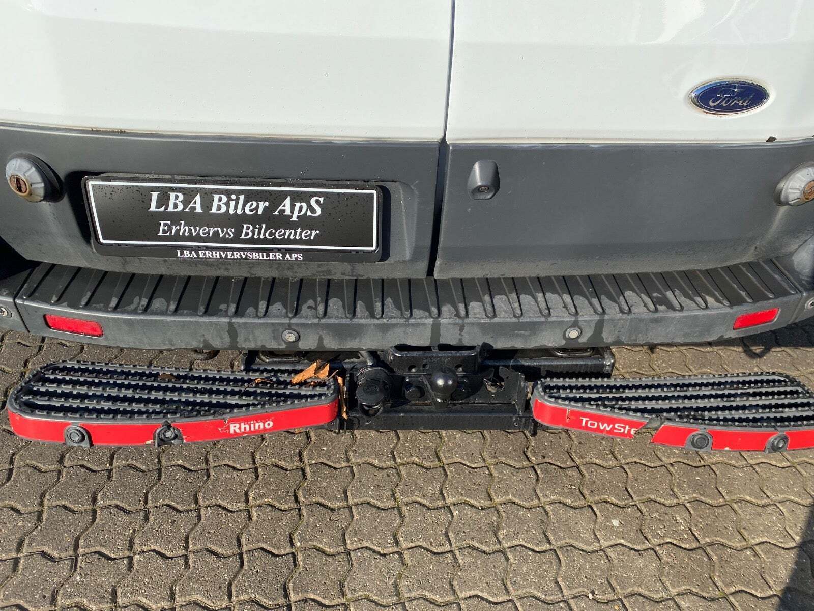 Hvid Ford Transit 350 L2 Van fra 2019