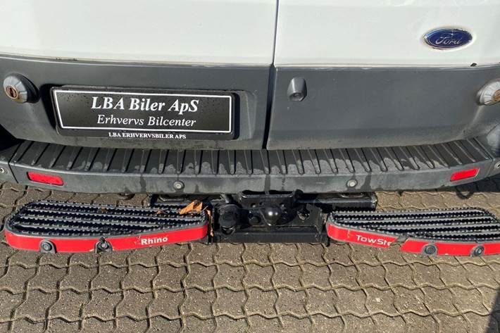 Hvid Ford Transit 350 L2 Van fra 2019