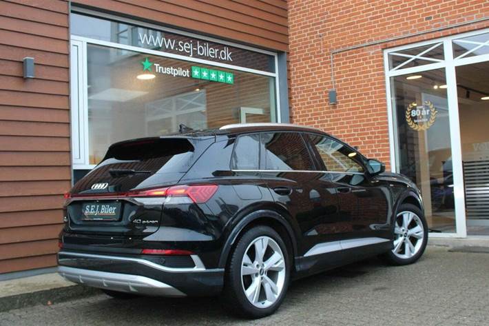 Sort Audi Q4 e-tron fra 2022