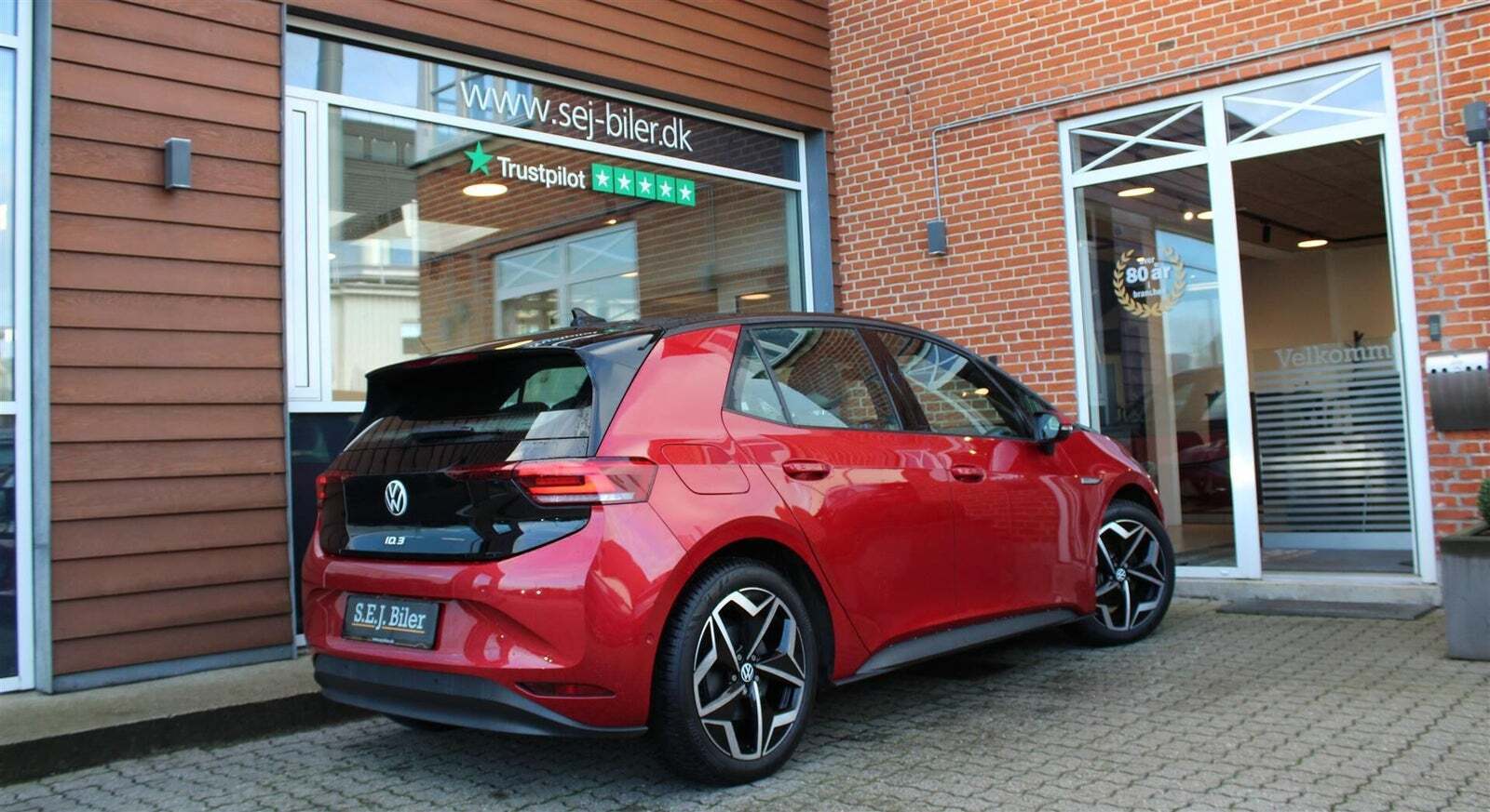 Rød VW ID.3 fra 2022