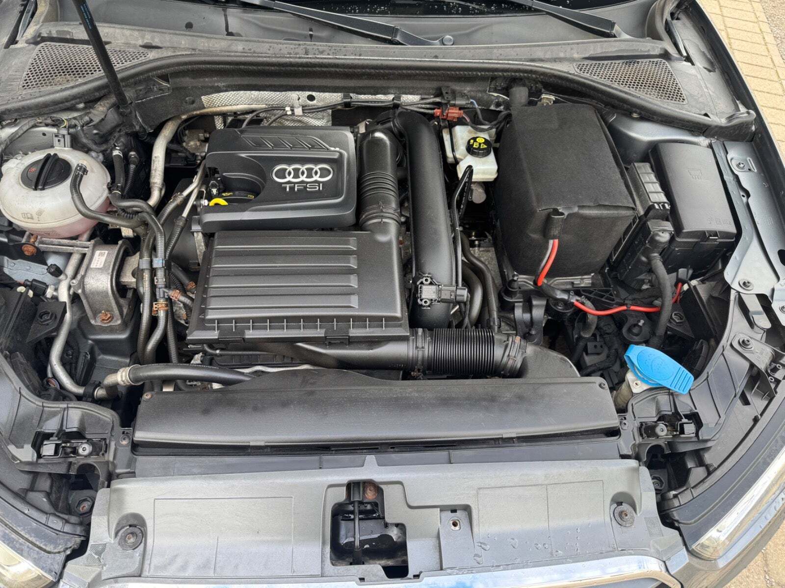 Grå Audi A3 fra 2015