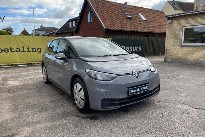 Grå VW ID.3 fra 2021