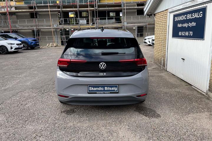 Grå VW ID.3 fra 2021
