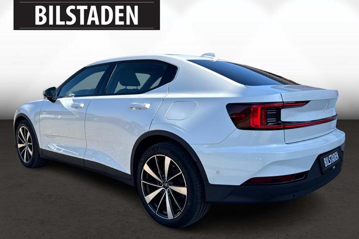 Hvid Polestar 2 fra 2021