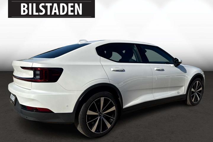 Hvid Polestar 2 fra 2021