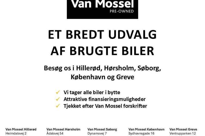 Sort Mercedes A250 fra 2018