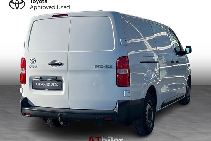 Hvid Toyota ProAce fra 2020