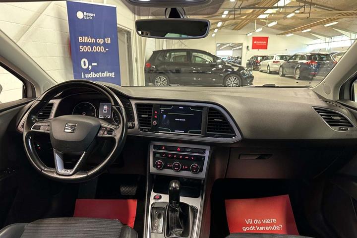 Sølv Seat Leon fra 2017