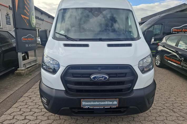 Hvid Ford Transit 350 L2 Van fra 2023