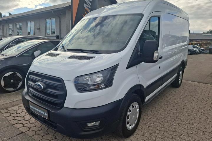 Hvid Ford Transit 350 L2 Van fra 2023
