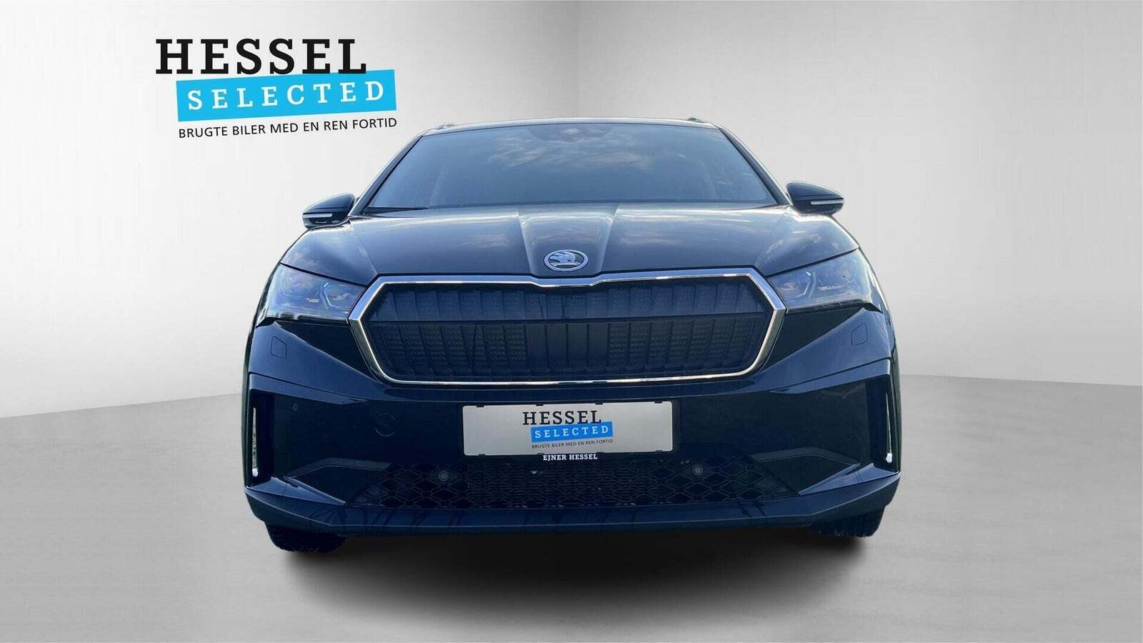 Sort Skoda Enyaq fra 2023