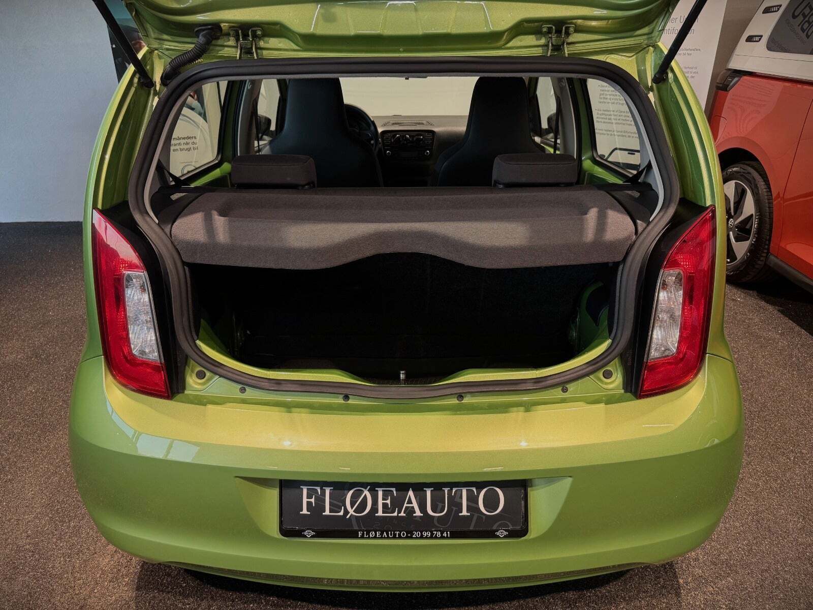 Grøn Skoda Citigo fra 2013